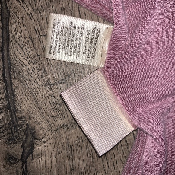 Daytrip Mauve Purple Tank W/Crochet Lace Detail - Picture 3 of 4